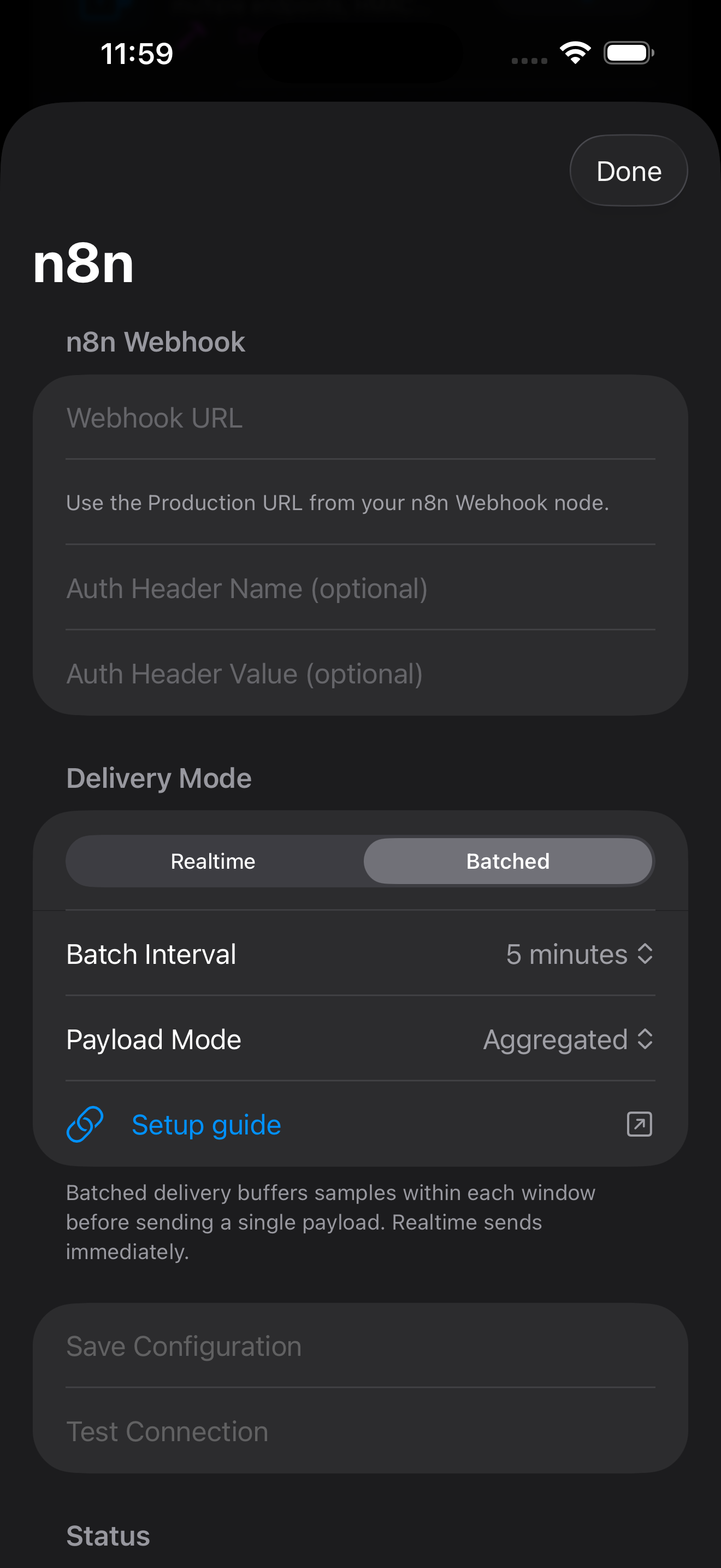 PocketSync n8n integration